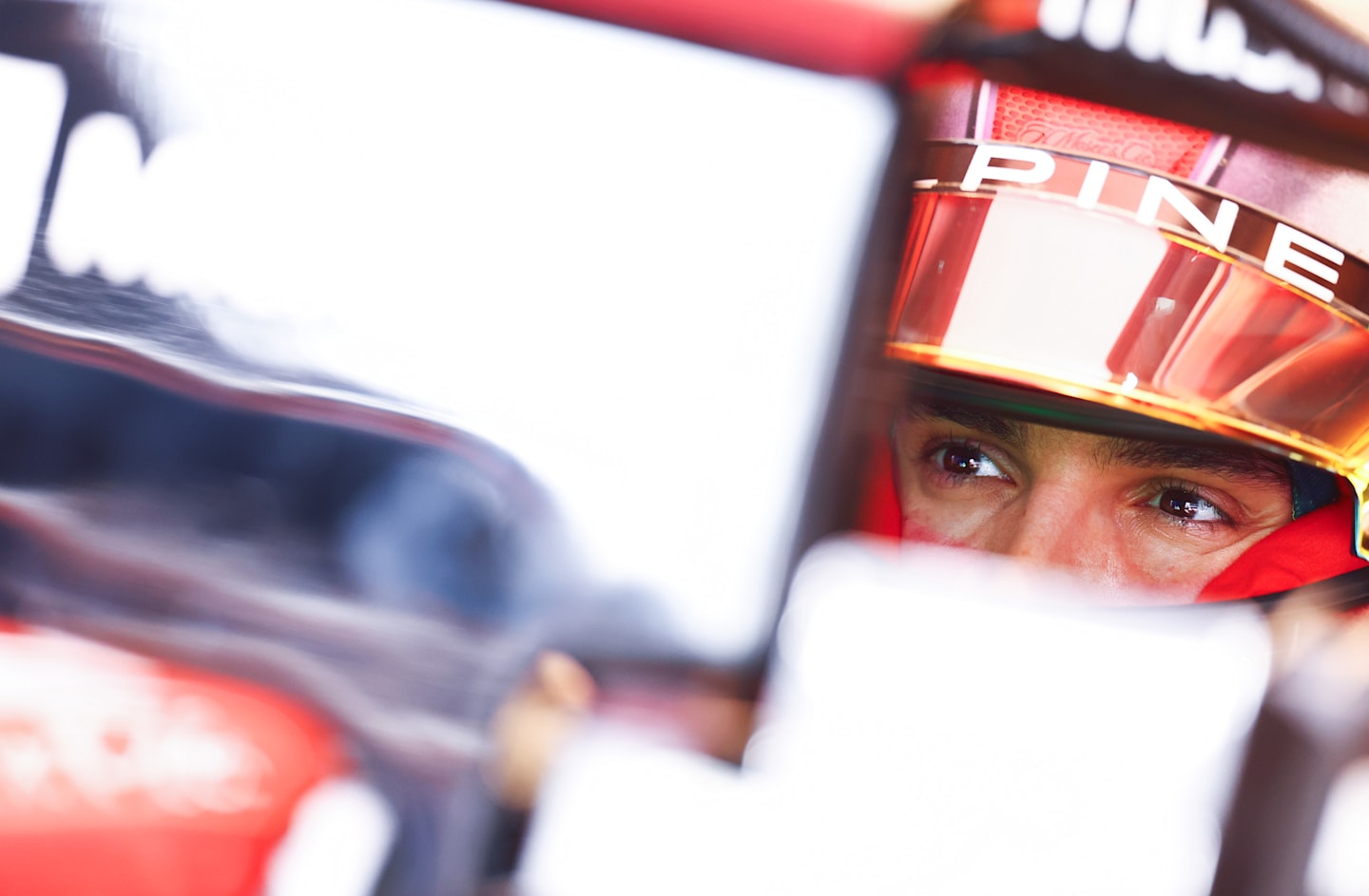 SPA, BELGIUM - JULY 26: Esteban Ocon of France and Alpine F1 prepares to drive in the garage during practice ahead of the F1 Grand Prix of Belgium at Circuit de Spa-Francorchamps on July 26, 2024 in Spa, Belgium. (Photo by Mark Thompson/Getty Images)