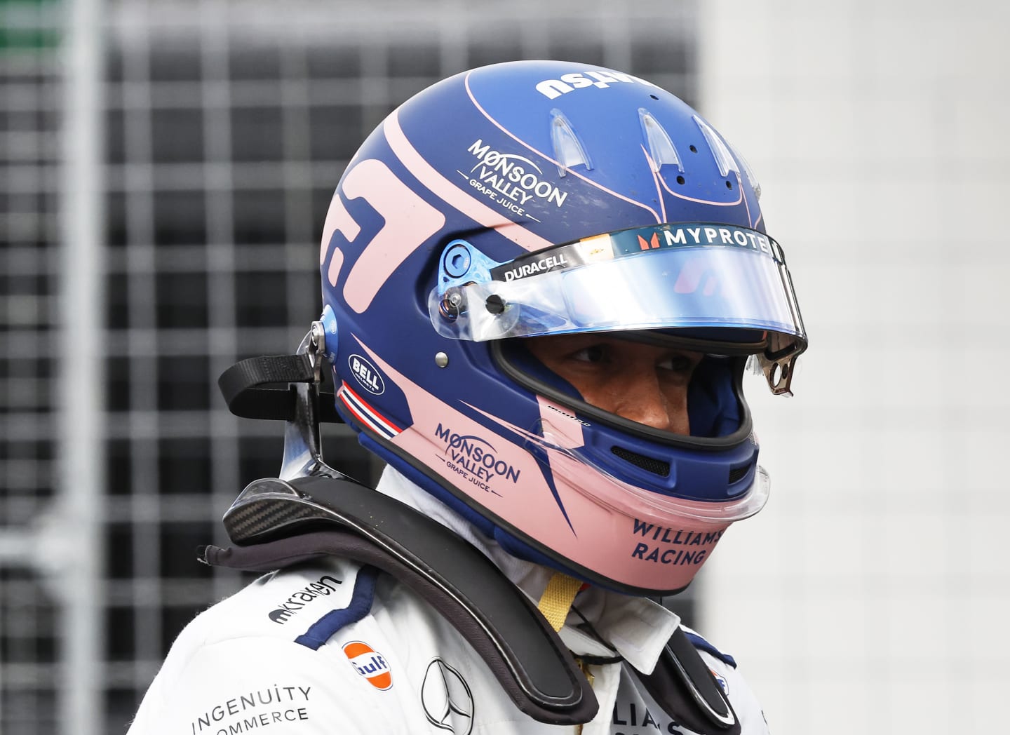 MONTREAL, QUEBEC - JUNE 08: 10th placed qualifier Alexander Albon of Thailand and Williams in parc