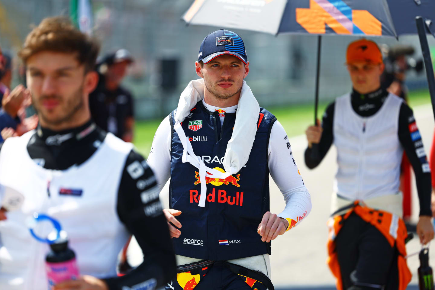 IMOLA, ITALY - MAY 19: Max Verstappen of the Netherlands driving the (1) Oracle Red Bull Racing
