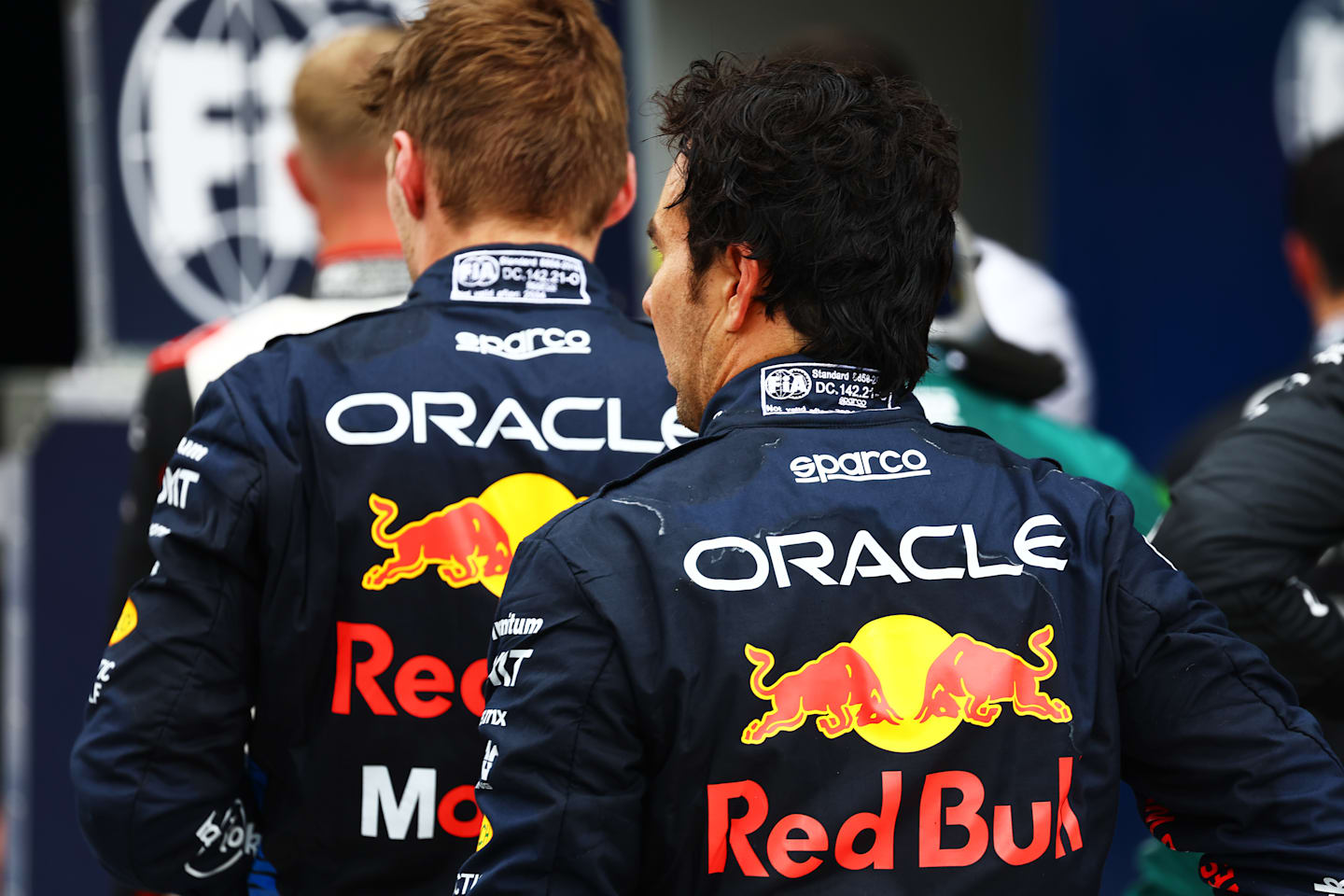 MONZA, ITALY - SEPTEMBER 01: Sixth place Max Verstappen of the Netherlands and Oracle Red Bull