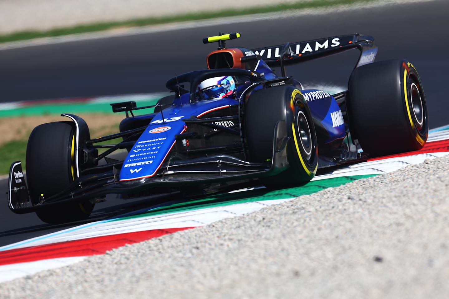 MONZA, ITALY - AUGUST 30: Franco Colapinto of Argentina driving the (43) Williams FW46 Mercedes on