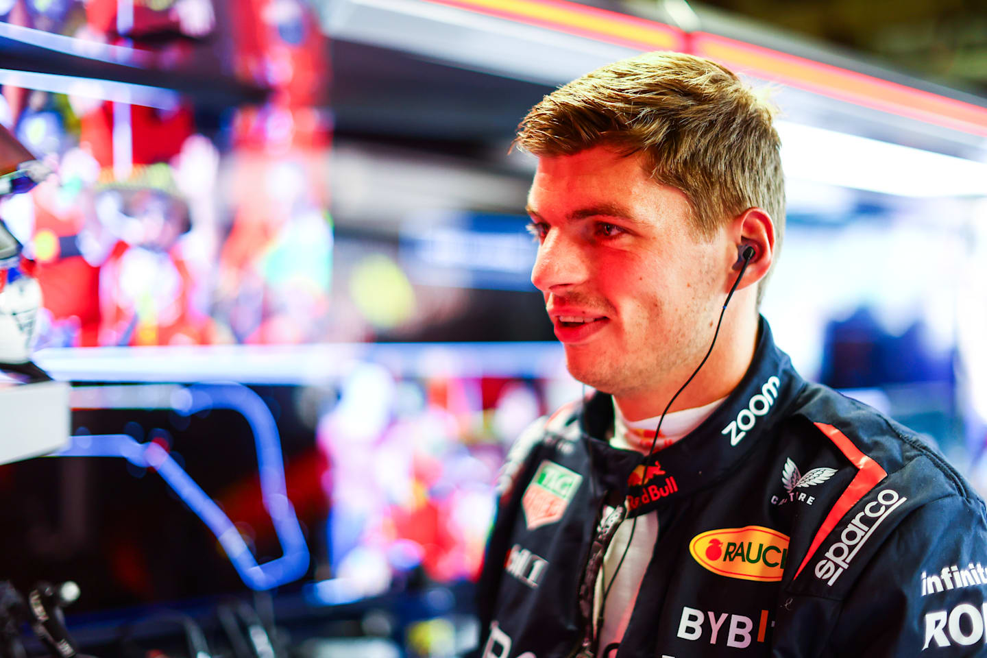 MONZA, ITALY - AUGUST 30: Max Verstappen of the Netherlands and Oracle Red Bull Racing prepares to