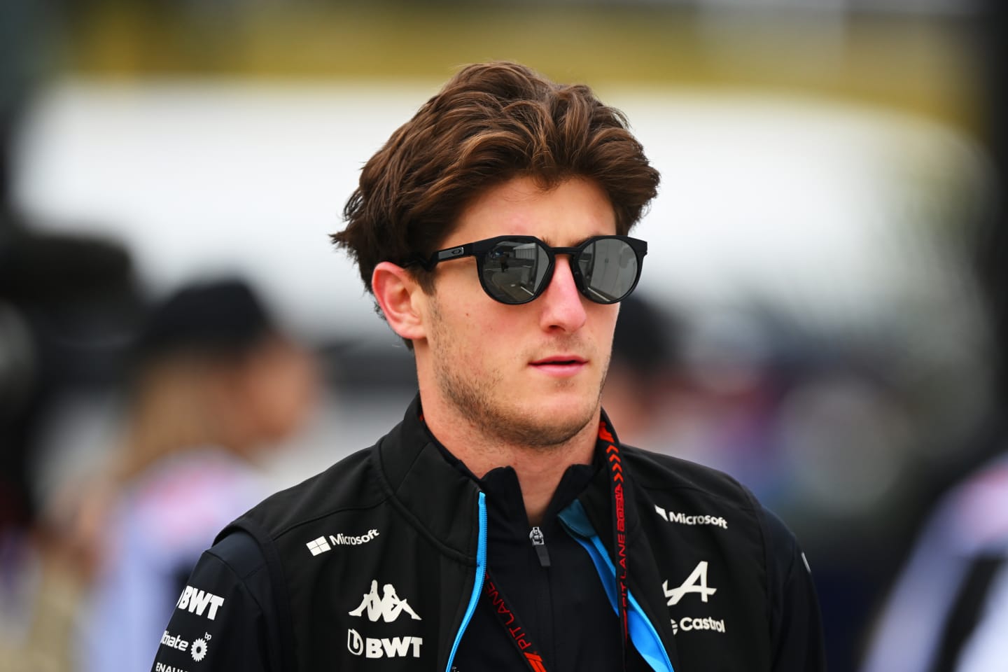 SUZUKA, JAPAN - APRIL 05: Jack Doohan of Australia and Alpine F1 walks in the Paddock prior to