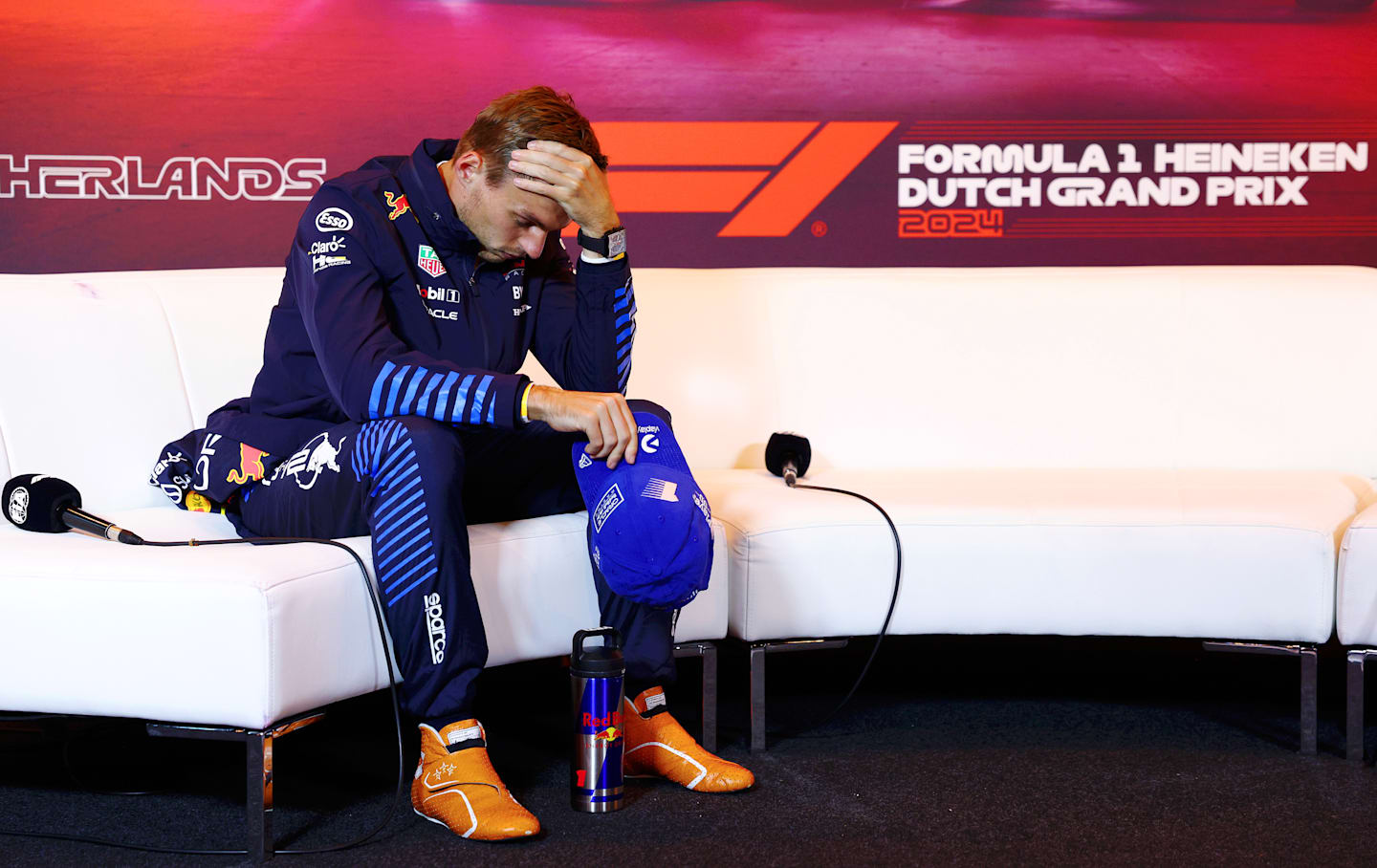 ZANDVOORT, NETHERLANDS - AUGUST 25: Max Verstappen of the Netherlands and Oracle Red Bull Racing