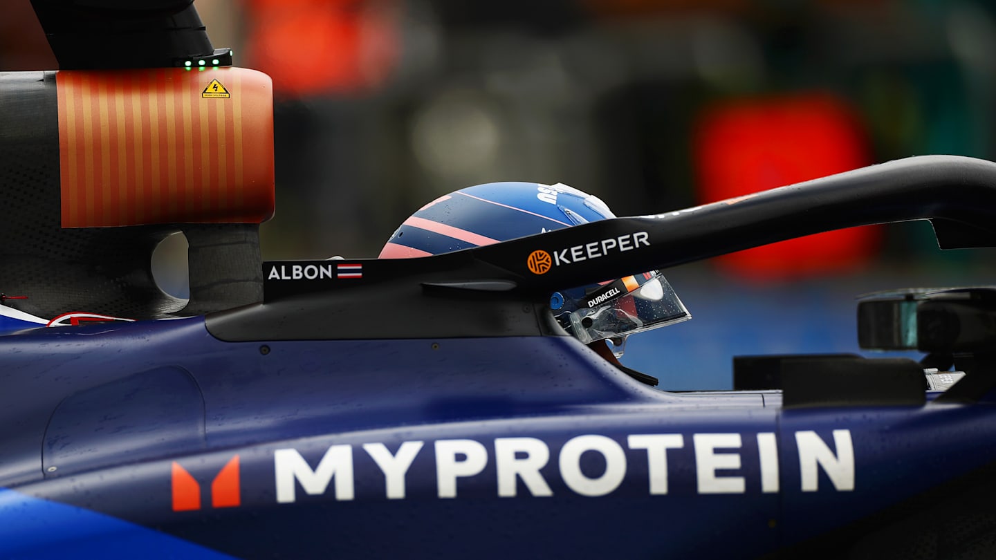 ZANDVOORT, NETHERLANDS - AUGUST 24: Alexander Albon of Thailand driving the (23) Williams FW46 Mercedes in the Pitlane  during final practice ahead of the F1 Grand Prix of Netherlands at Circuit Zandvoort on August 24, 2024 in Zandvoort, Netherlands. (Photo by Peter Fox - Formula 1/Formula 1 via Getty Images)