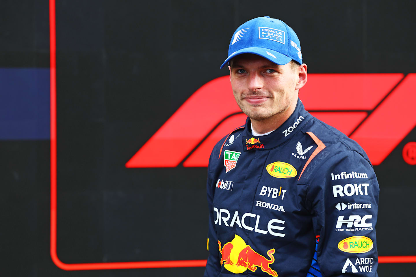 ZANDVOORT, NETHERLANDS - AUGUST 24: Second placed qualifier Max Verstappen of the Netherlands and Oracle Red Bull Racing looks on in parc ferme after qualifying ahead of the F1 Grand Prix of Netherlands at Circuit Zandvoort on August 24, 2024 in Zandvoort, Netherlands. (Photo by Mark Thompson/Getty Images)