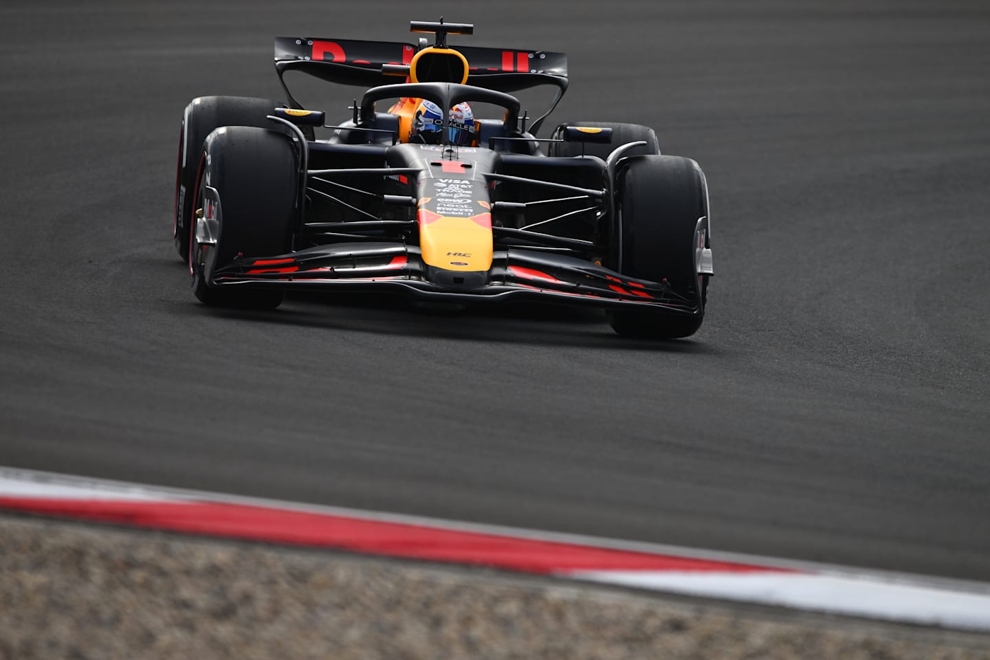 SHANGHAI, CHINA - MARCH 23: Max Verstappen of the Netherlands driving the (1) Oracle Red Bull