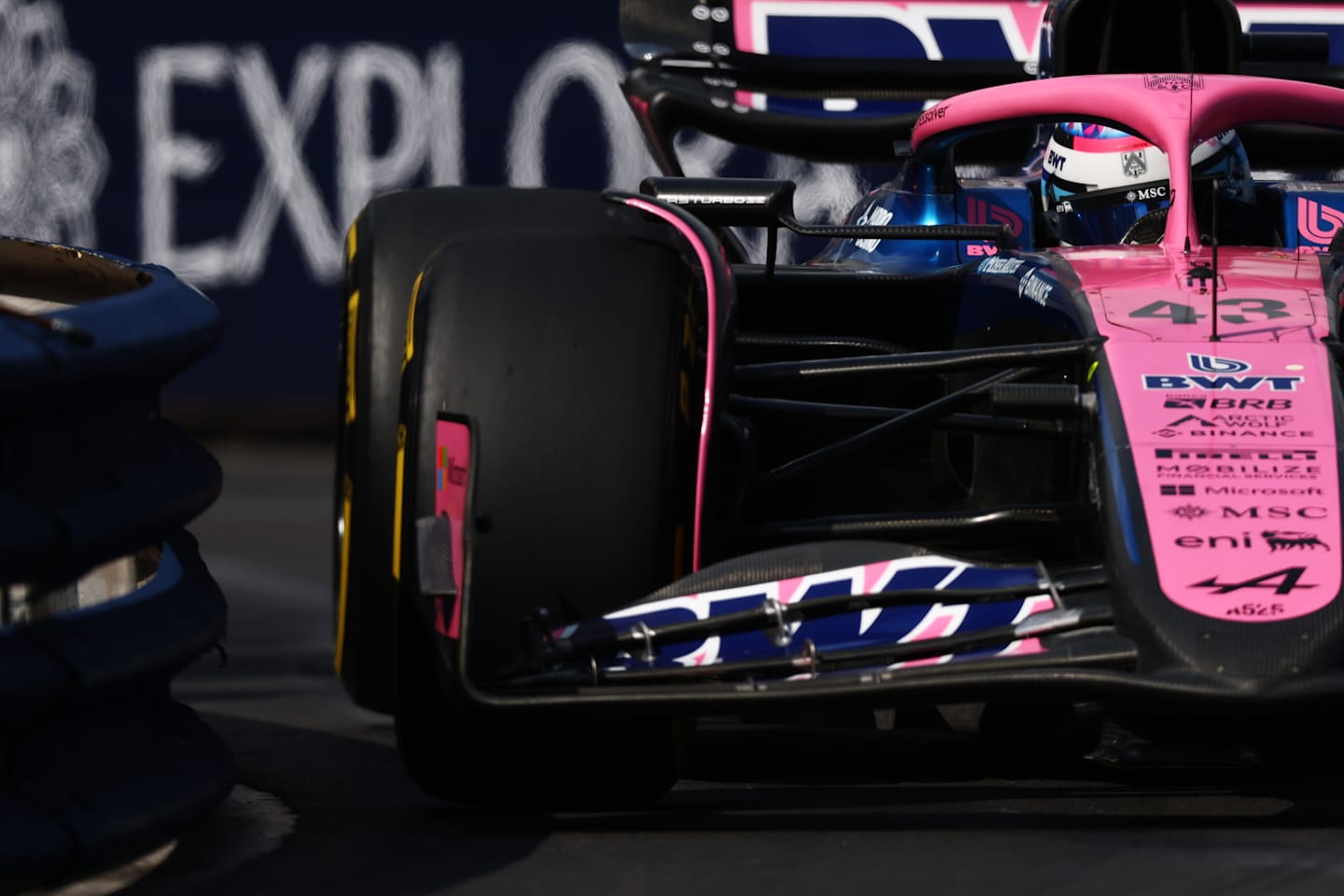 MONTE-CARLO, MONACO - MAY 24: Franco Colapinto of Argentina driving the (43) Alpine F1 A525 Renault