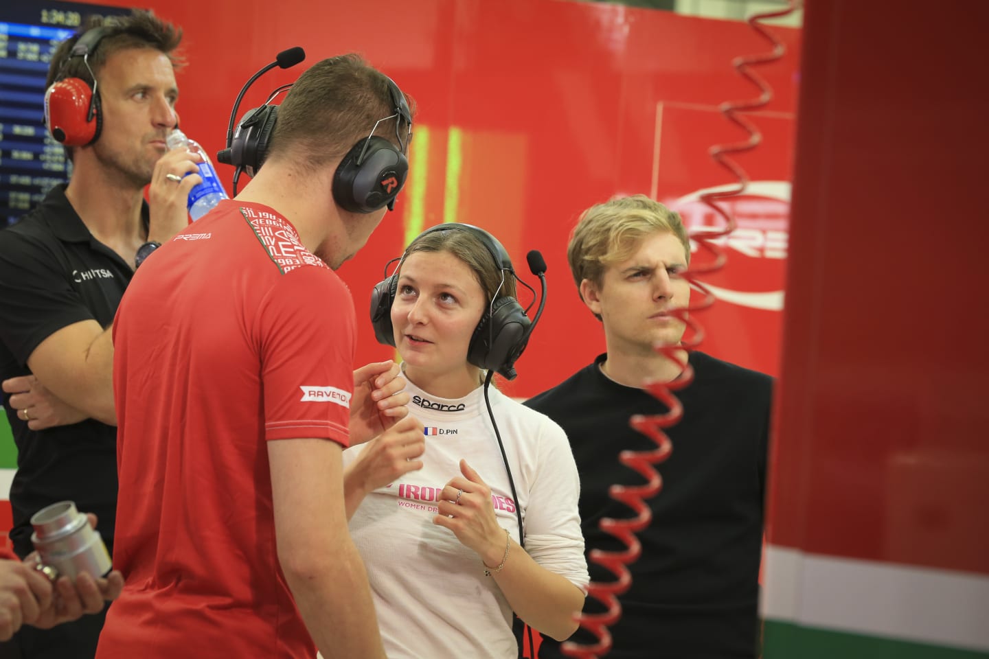 BAHRAIN, BAHRAIN - NOVEMBER 2: #63 Prema Racing (Ita) - Oreca 07/Gibson (Lmp2) - Doriane Pin (Fra)