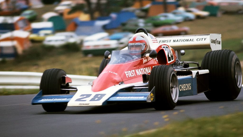 John Watson, Penske-Ford PC4, Grand Prix of Austria, Osterreichring, 15 August 1976. John Watson