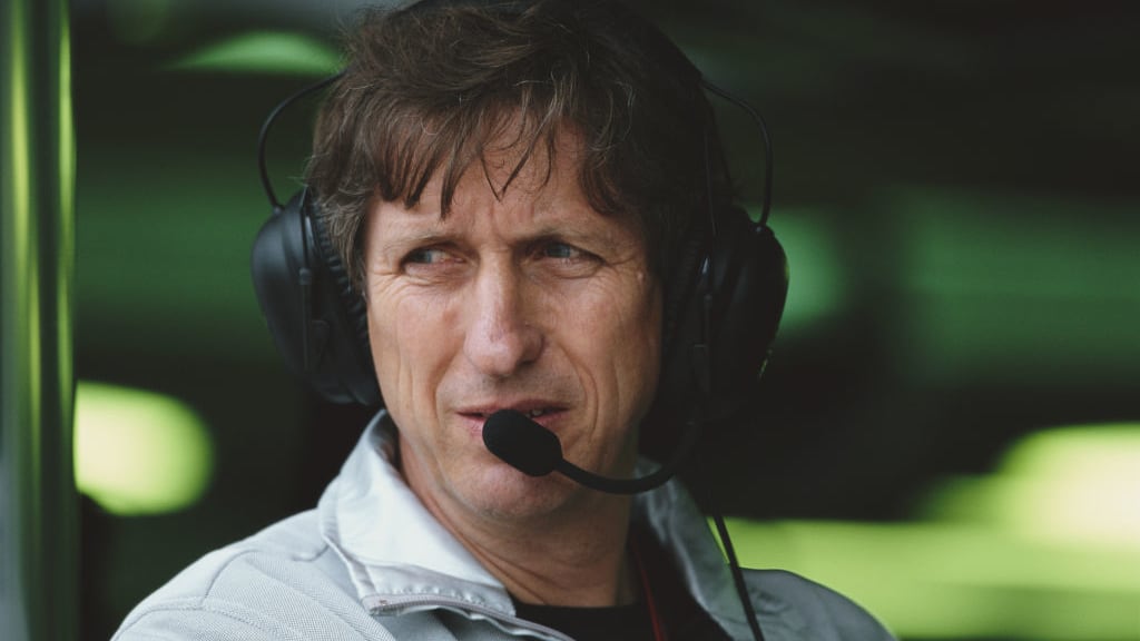 Mario Illien, the engine design specialist for Ilmor Engineering during the Formula One Canadian