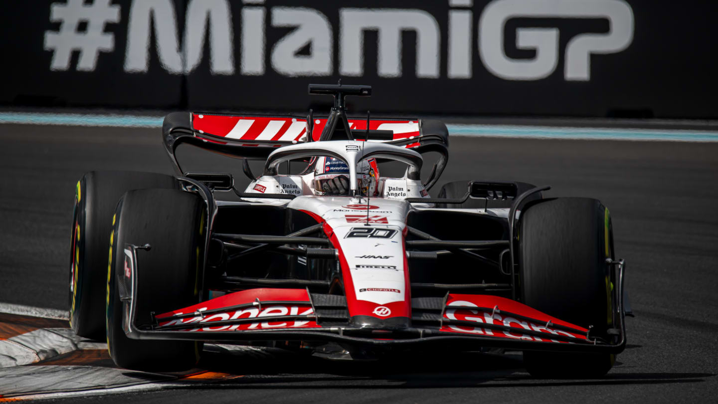 MIAMI INTERNATIONAL AUTODROME, UNITED STATES - MAY 07: Kevin Magnussen, Haas F1 VF-23 during the