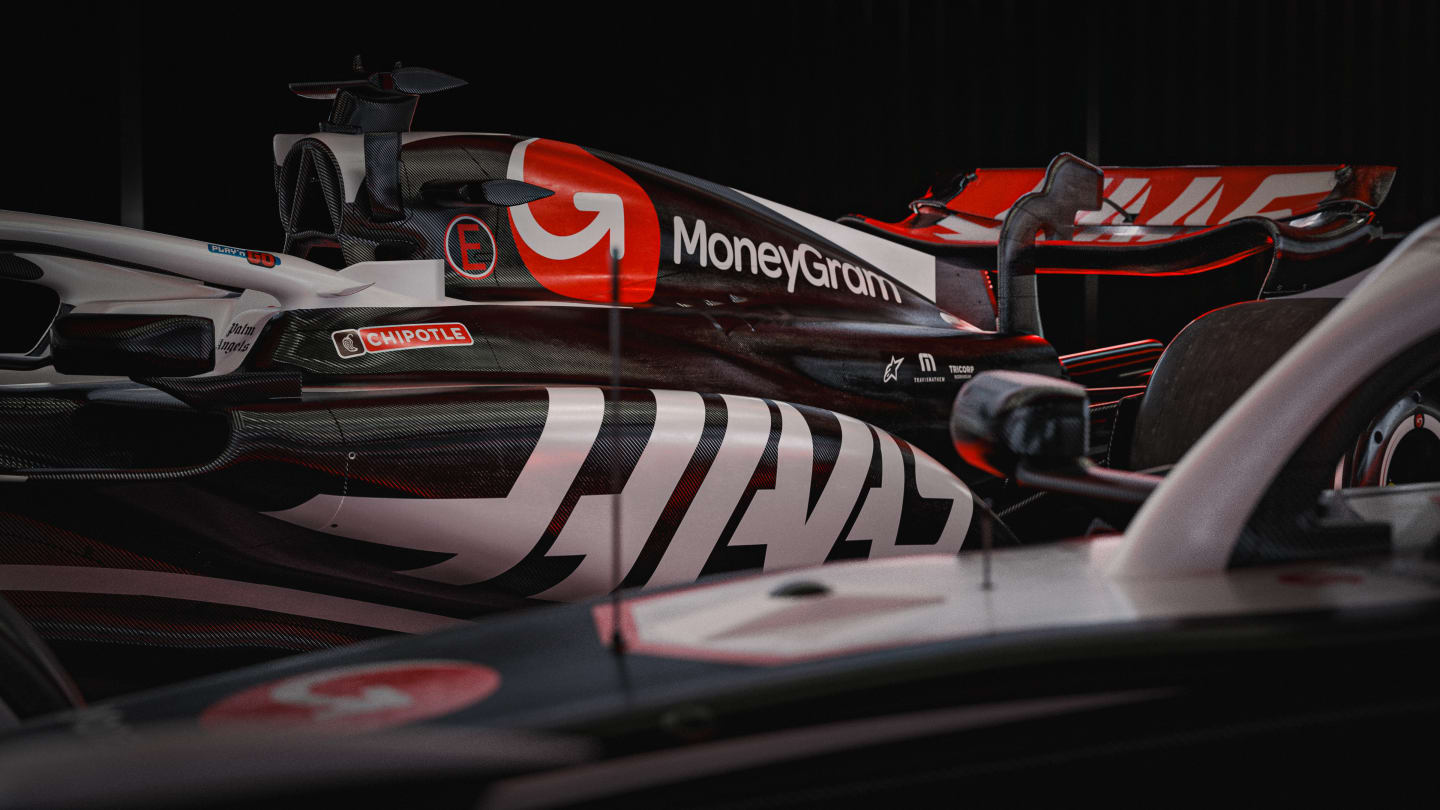 GALLERY: Every angle of Haas’s new livery for the 2024 F1 season