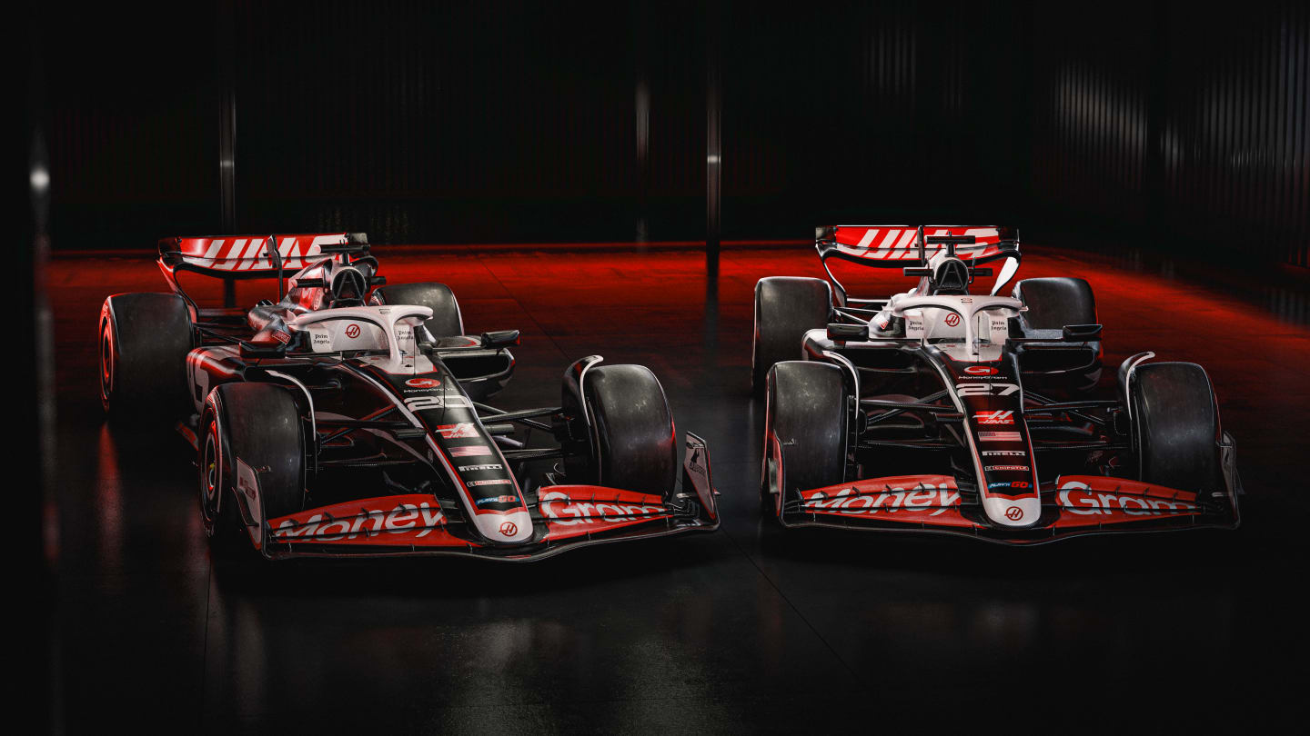 GALLERY: Every angle of Haas’s new livery for the 2024 F1 season