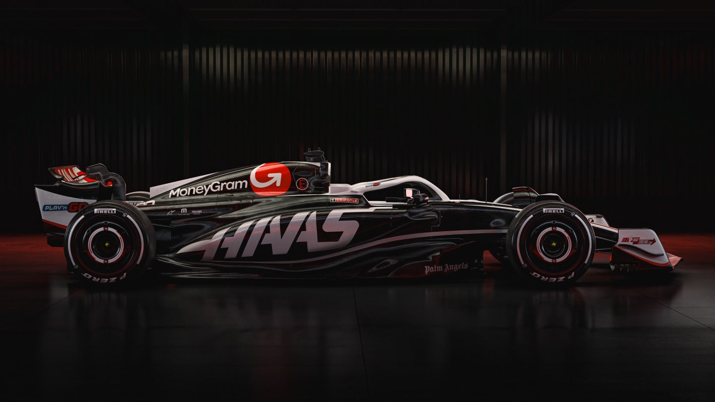 GALLERY: Every angle of Haas’s new livery for the 2024 F1 season