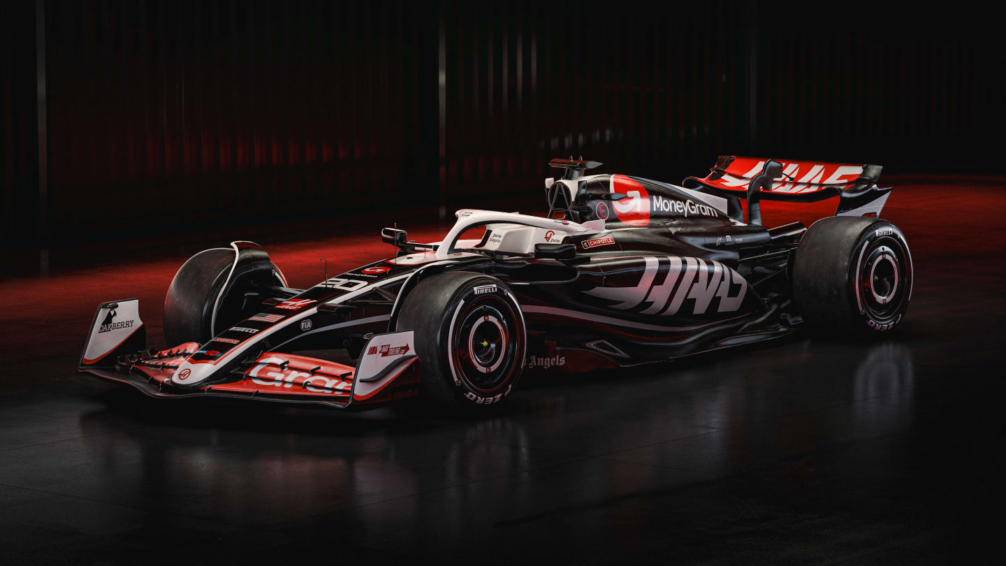 GALLERY: Every angle of Haas’s new livery for the 2024 F1 season