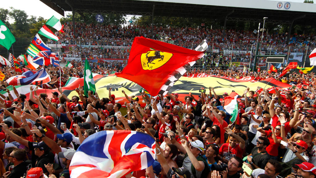 Motorsports: FIA Formula One World Championship 2014, Grand Prix of Italy, presentation ceremony,