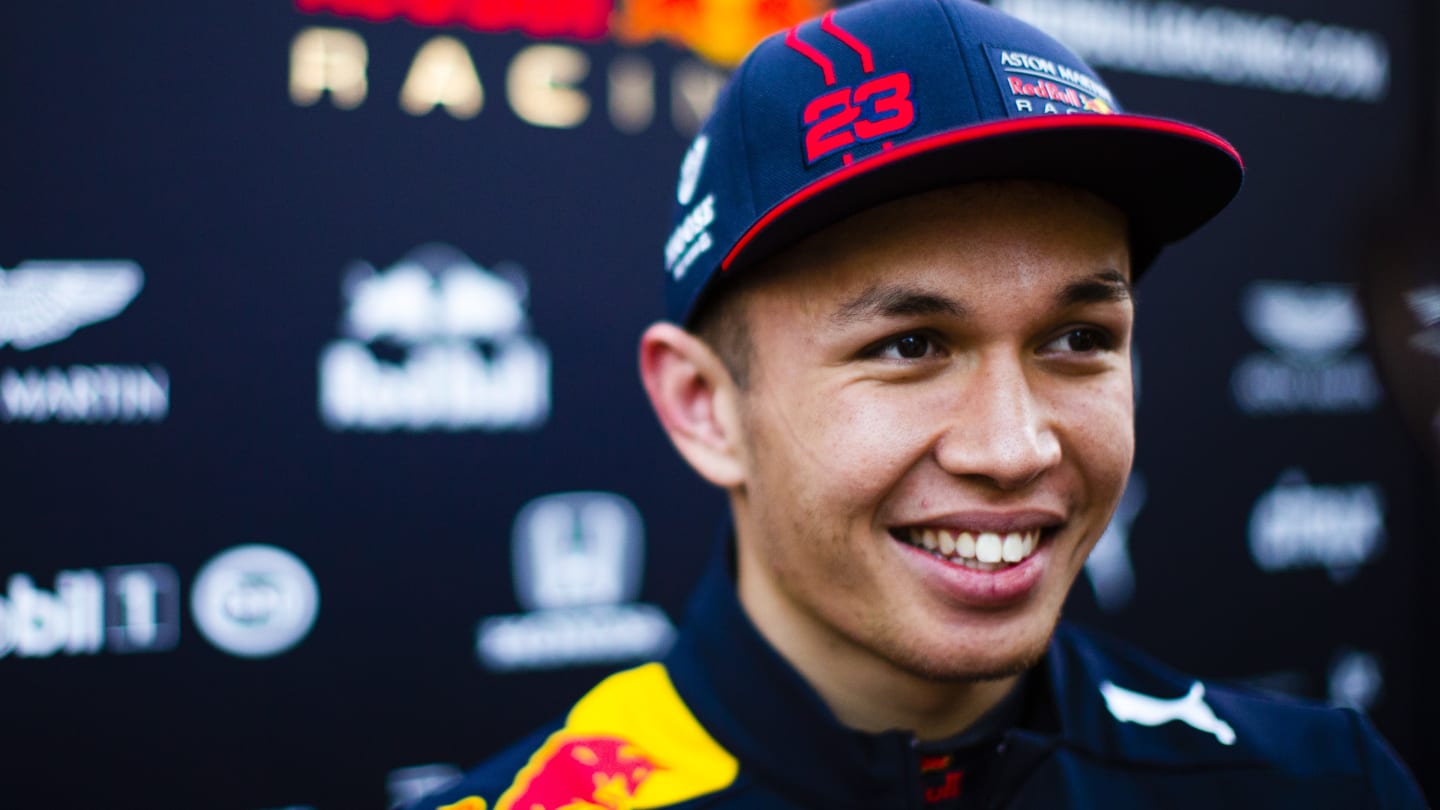 ALBON Alexander (tha), Aston Martin Red Bull Racing Honda RB16, portrait during the Formula 1