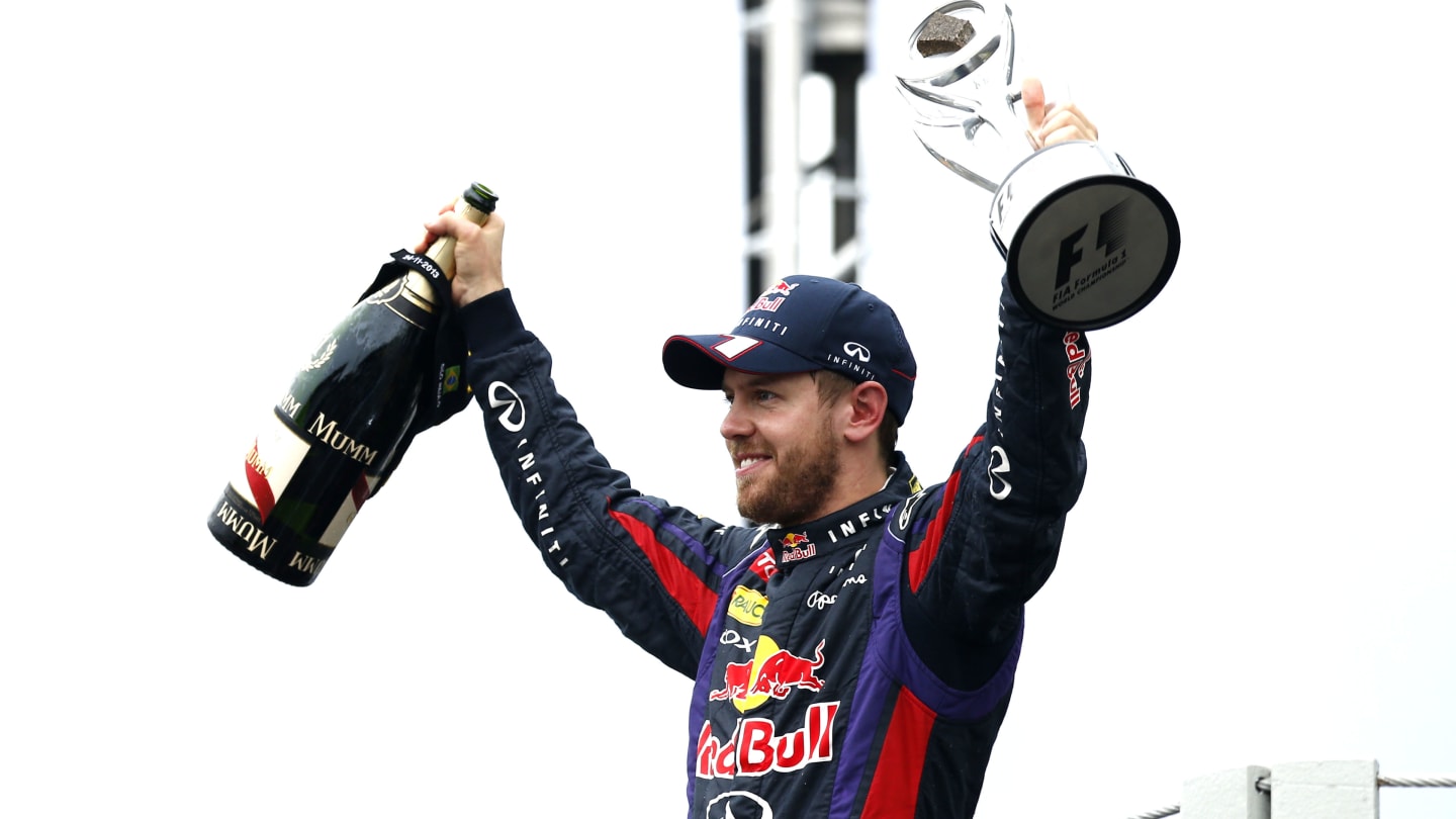 Motorsports: FIA Formula One World Championship 2013, Grand Prix of Brazil, #1 Sebastian Vettel
