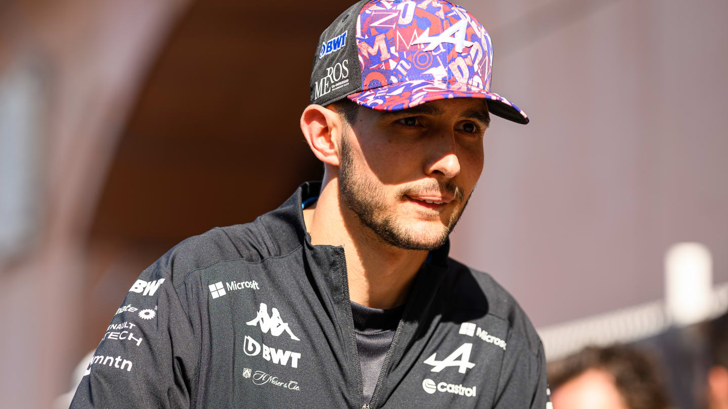 MONACO - 2024/05/25: BWT Alpine F1 Team's French driver Esteban Ocon is seen in the paddock after