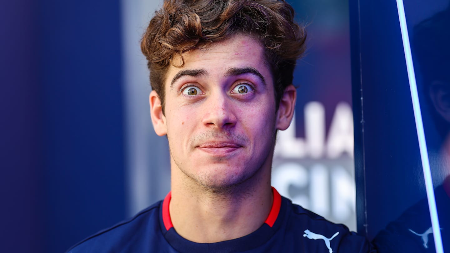 BAKU, AZERBAIJAN - SEPTEMBER 12: Franco Colapinto of Argentina and Williams looks on in the paddock