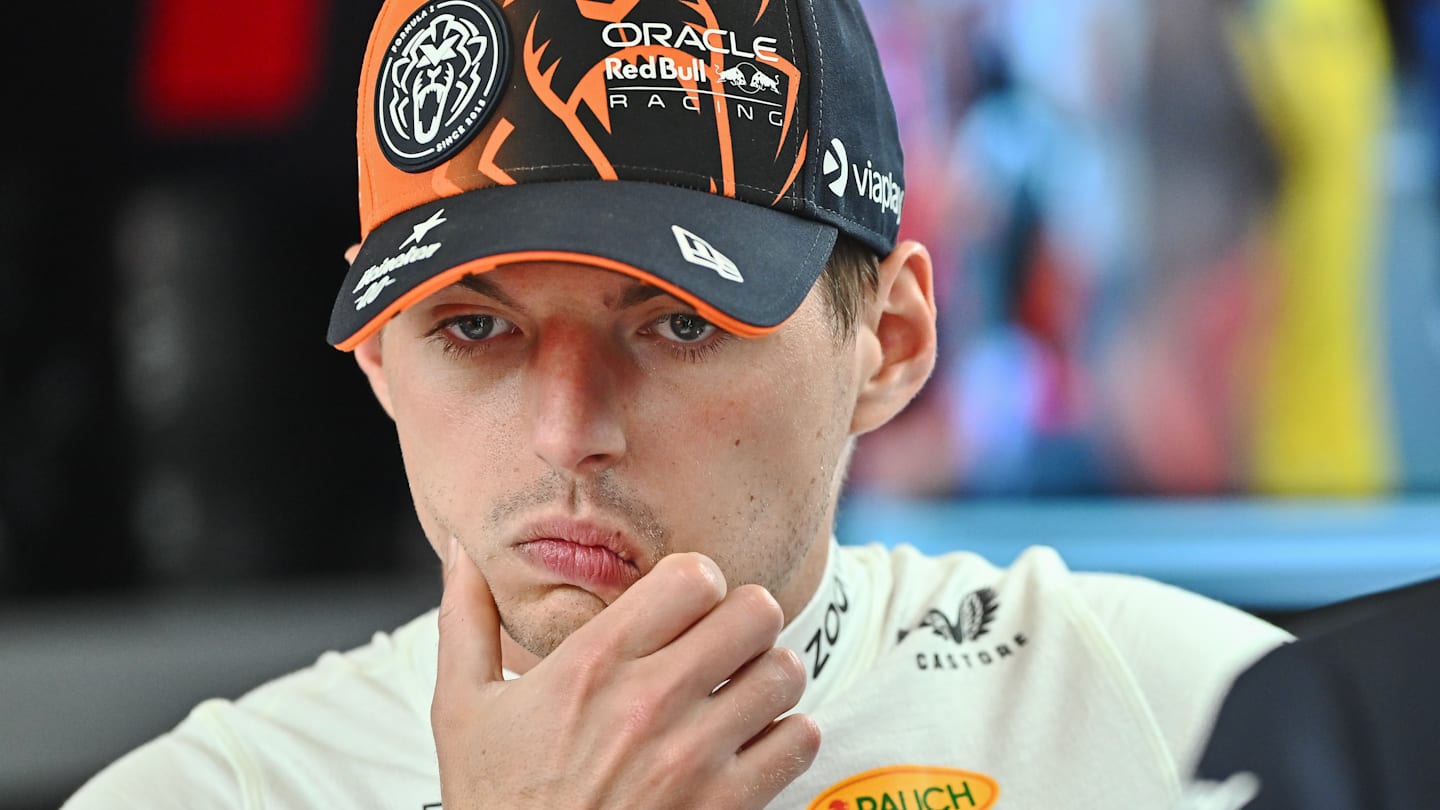 SPA, BELGIUM - JULY 25: Max Verstappen of the Netherlands and Oracle Red Bull Racing has a seat