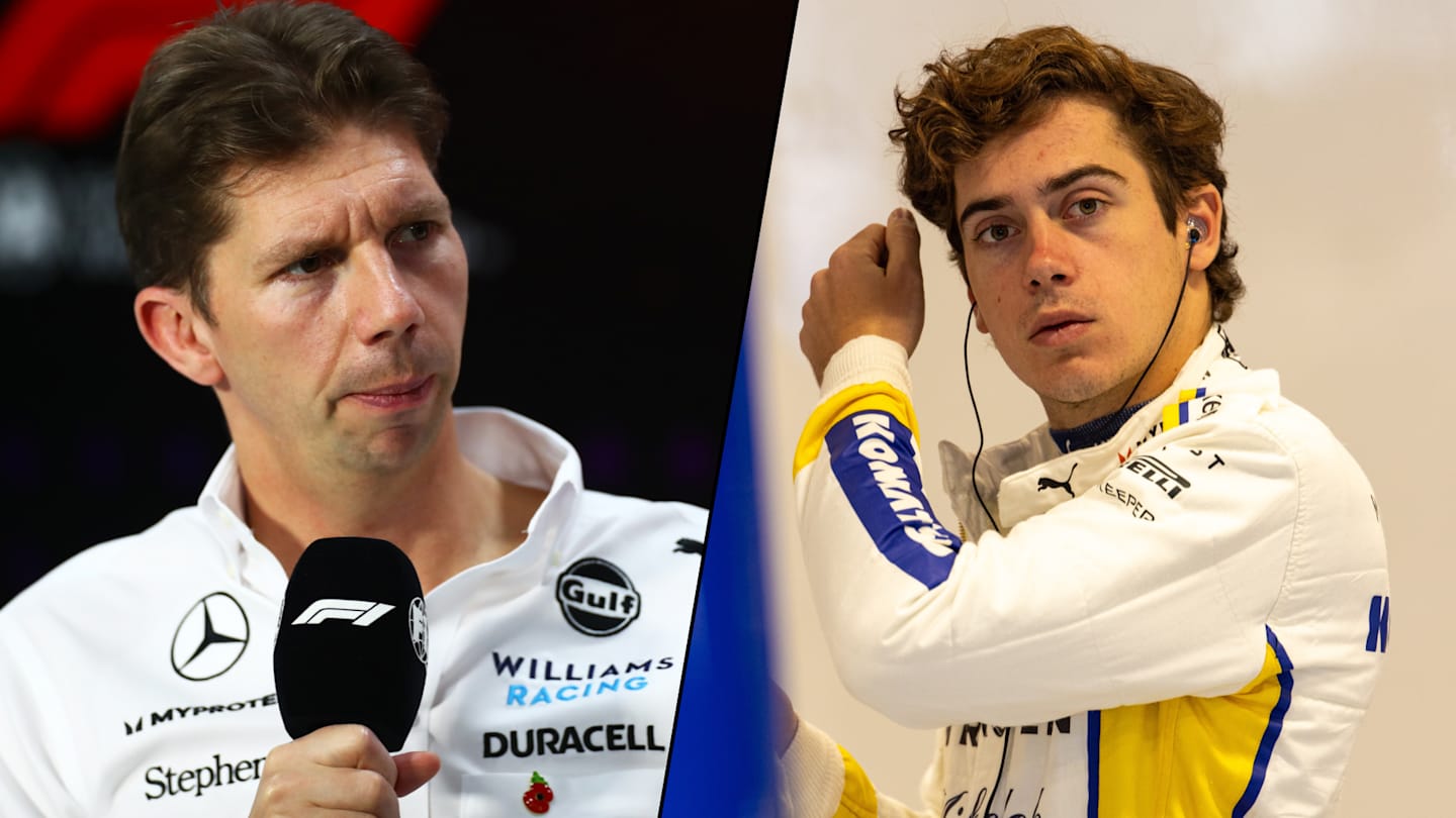 SAO PAULO, BRAZIL - NOVEMBER 01: James Vowles, Team Principal of Williams attends the press