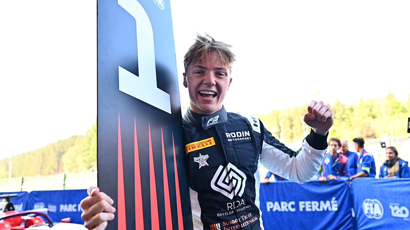 SPA, BELGIUM - JULY 28: Race winner Callum Voisin of Great Britain and Rodin Motorsport (29)