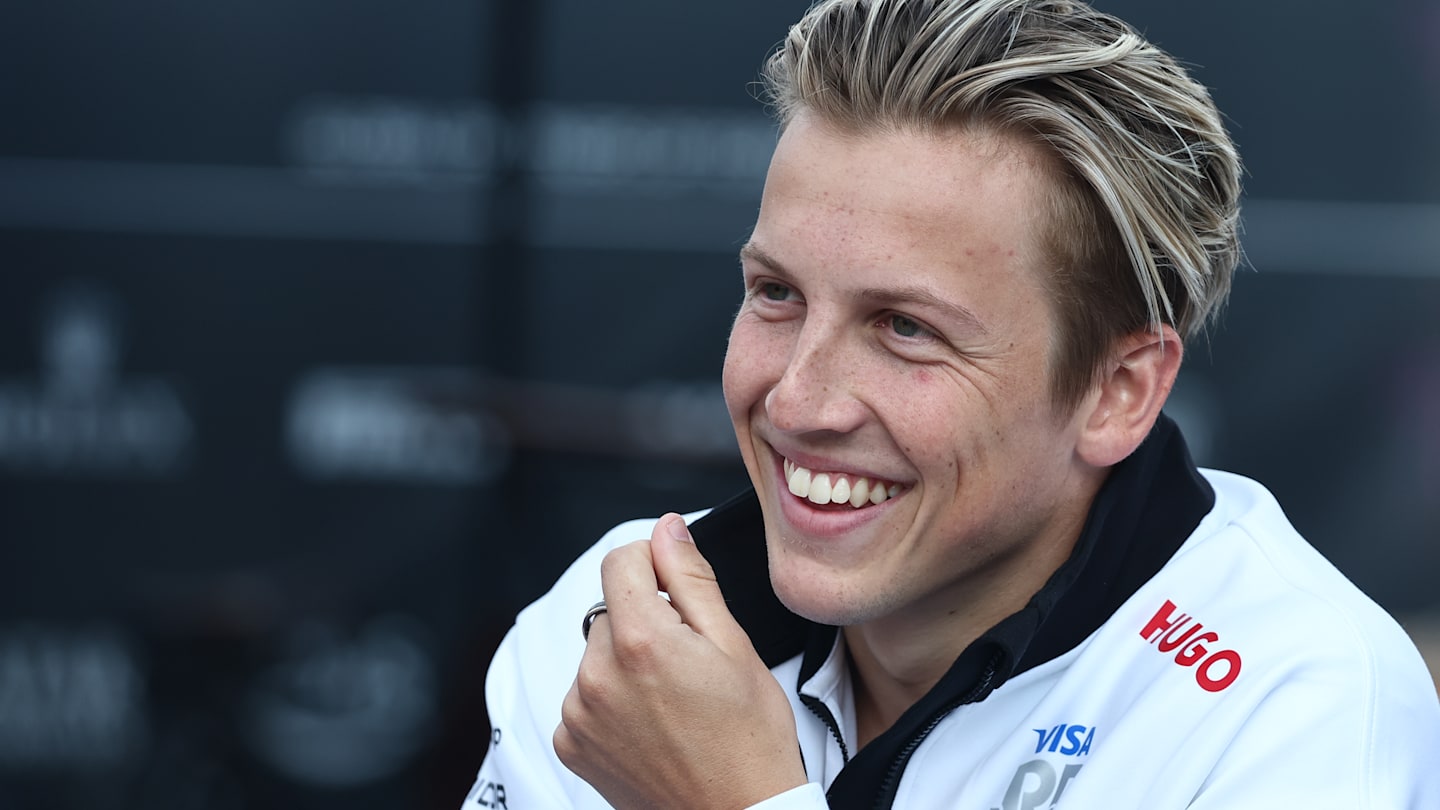 ZANDVOORT, NETHERLANDS - AUGUST 25: Liam Lawson of New Zealand and Visa Cash App RB looks on in the