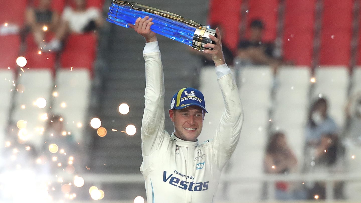 SEOUL, SOUTH KOREA - AUGUST 14: World Champion Stoffel Vandoorne of Belgium and Mercedes-EQ #05