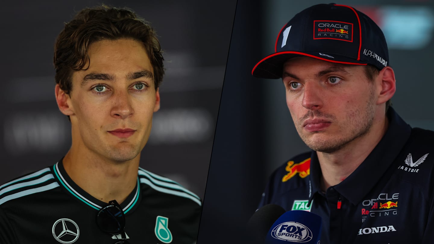 ‘I just got crashed into!’ – Russell and Verstappen offer verdicts on dramatic collision in Spain