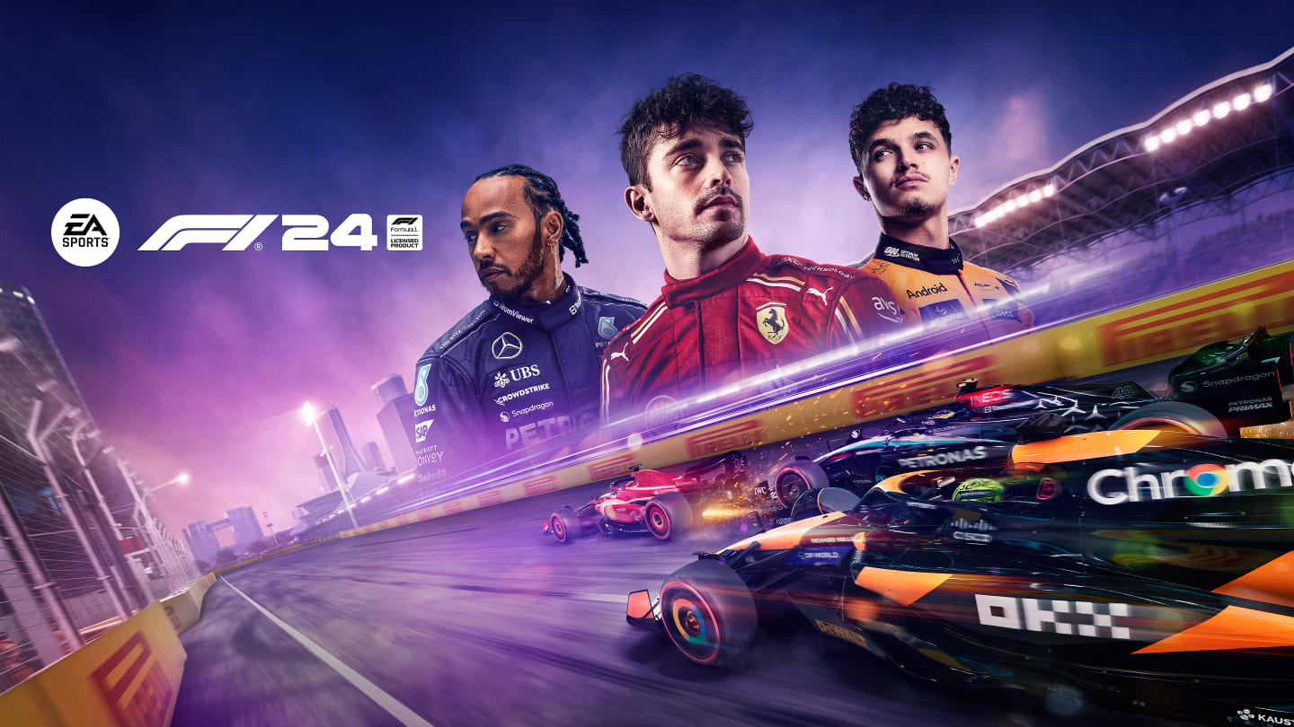 Lewis Hamilton will appear alongside Charles Leclerc and Lando Norris as the cover stars for the standard edition of the game