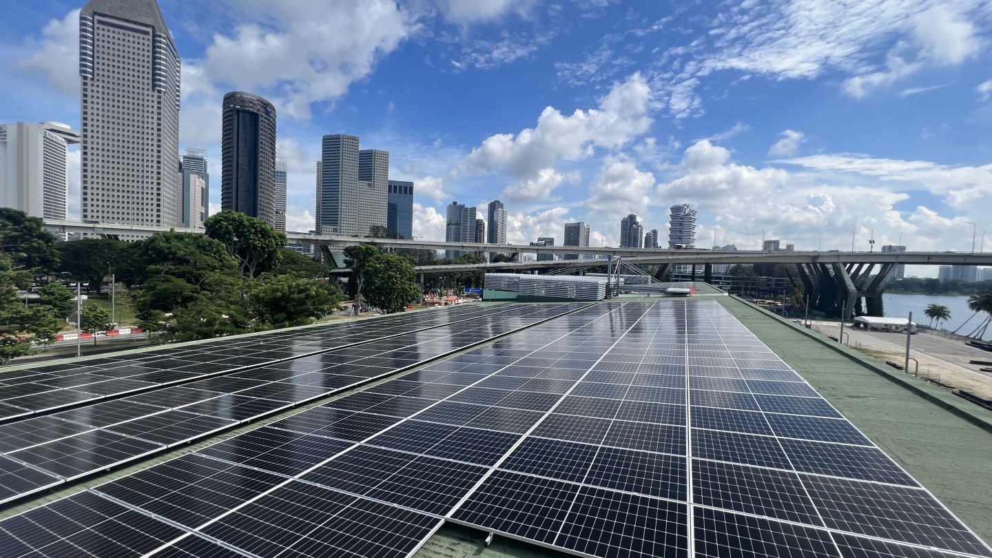 Solar panel on F1 Pit Building 5.jpg