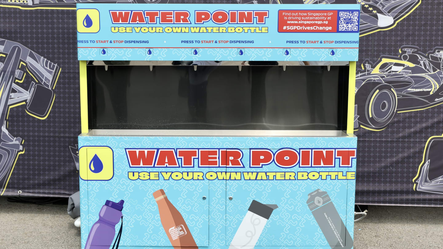 Water Points to discourage use of single use plastic bottles.JPG