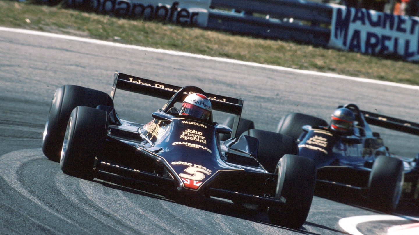 Formel 1, Grand Prix Niederlande 1978, Zandvoort, 27.08.1978 Mario Andretti, Lotus-Ford 79 Ronnie