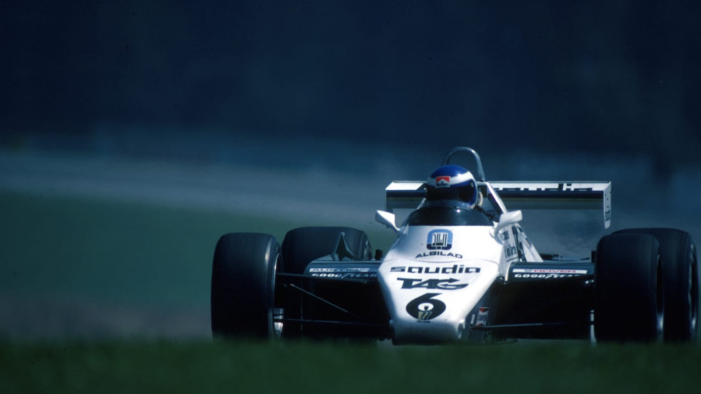 Formel 1, Grand Prix Oesterreich 1982, Oesterreichring, 15.08.1982 Keke Rosberg, Williams-Ford FW08