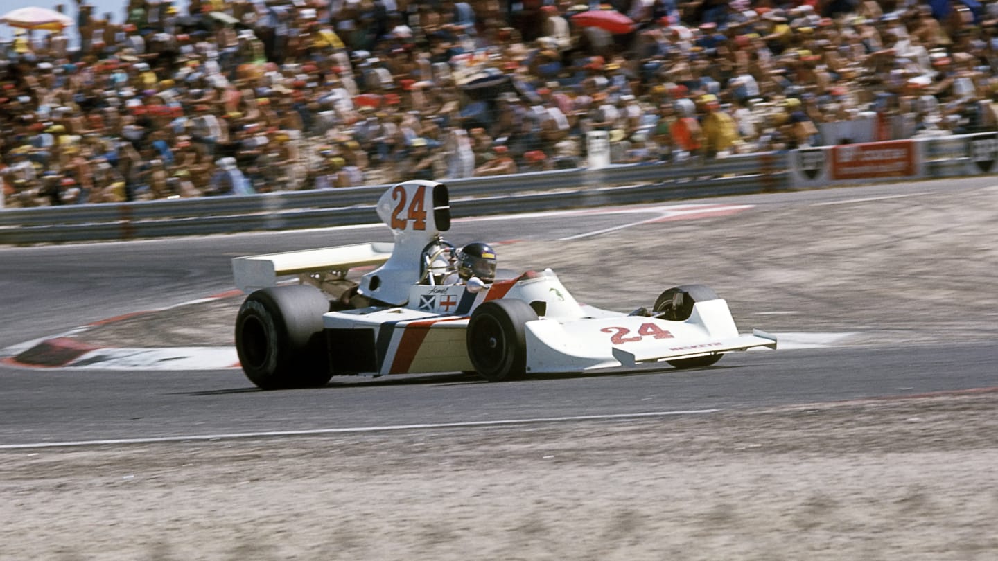 James Hunt, Hesketh-Ford 308B, Grand Prix of France, Paul Ricard, 06 July 1975. James Hunt