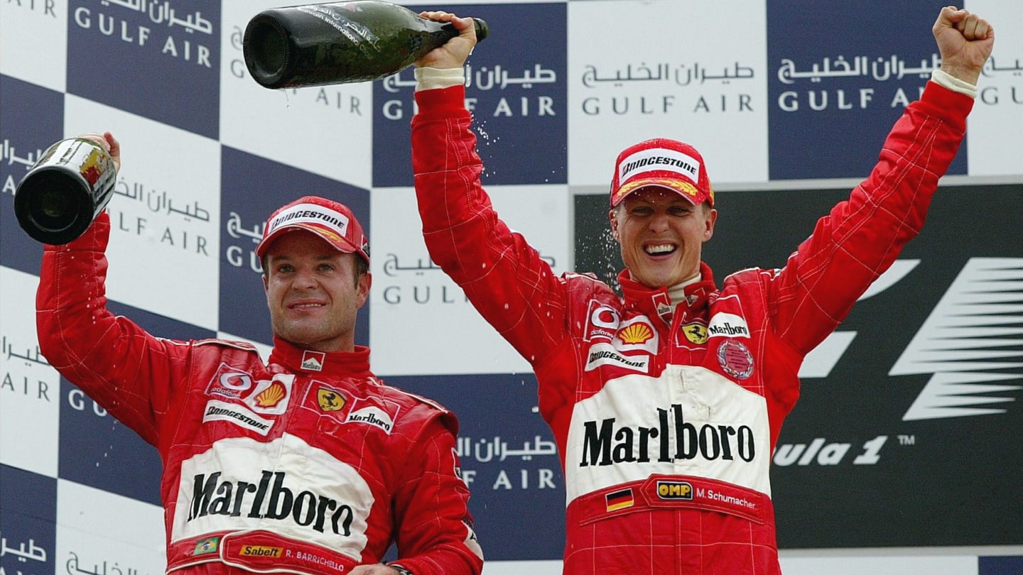 MANAMA, BAHRAIN - APRIL 04:    Motorsport / Formel 1: GP von Bahrain 2004, Manama; Rubens