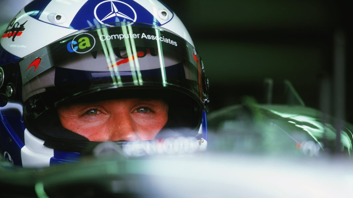 MONTREAL - JUNE 9 :  Team McClaren-Mercedes driver David Coulthard of the United Kingdom relaxes