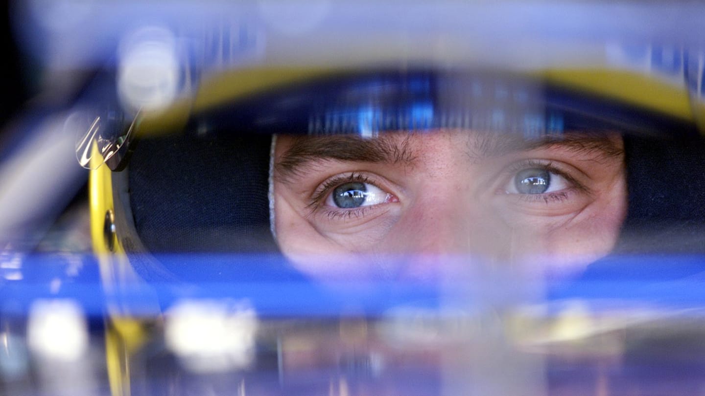 29 Sep 2001: Nick Heidfeld of Sauber and Germany in the pits during practice for the USA Formula