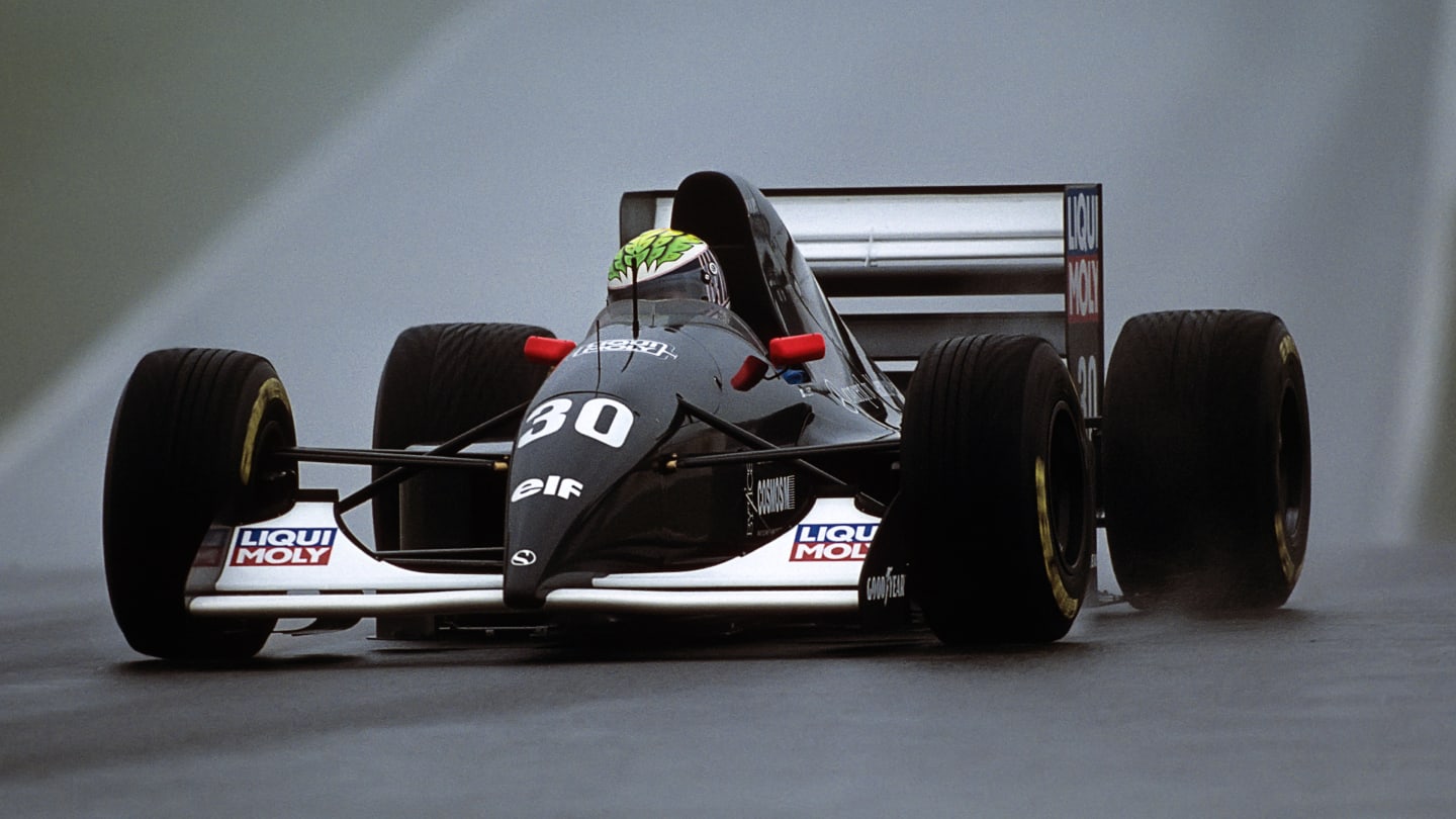 JJ Lehto, Sauber C12, Grand Prix of Japan, Suzuka Circuit, 24 October 1993. (Photo by Paul-Henri