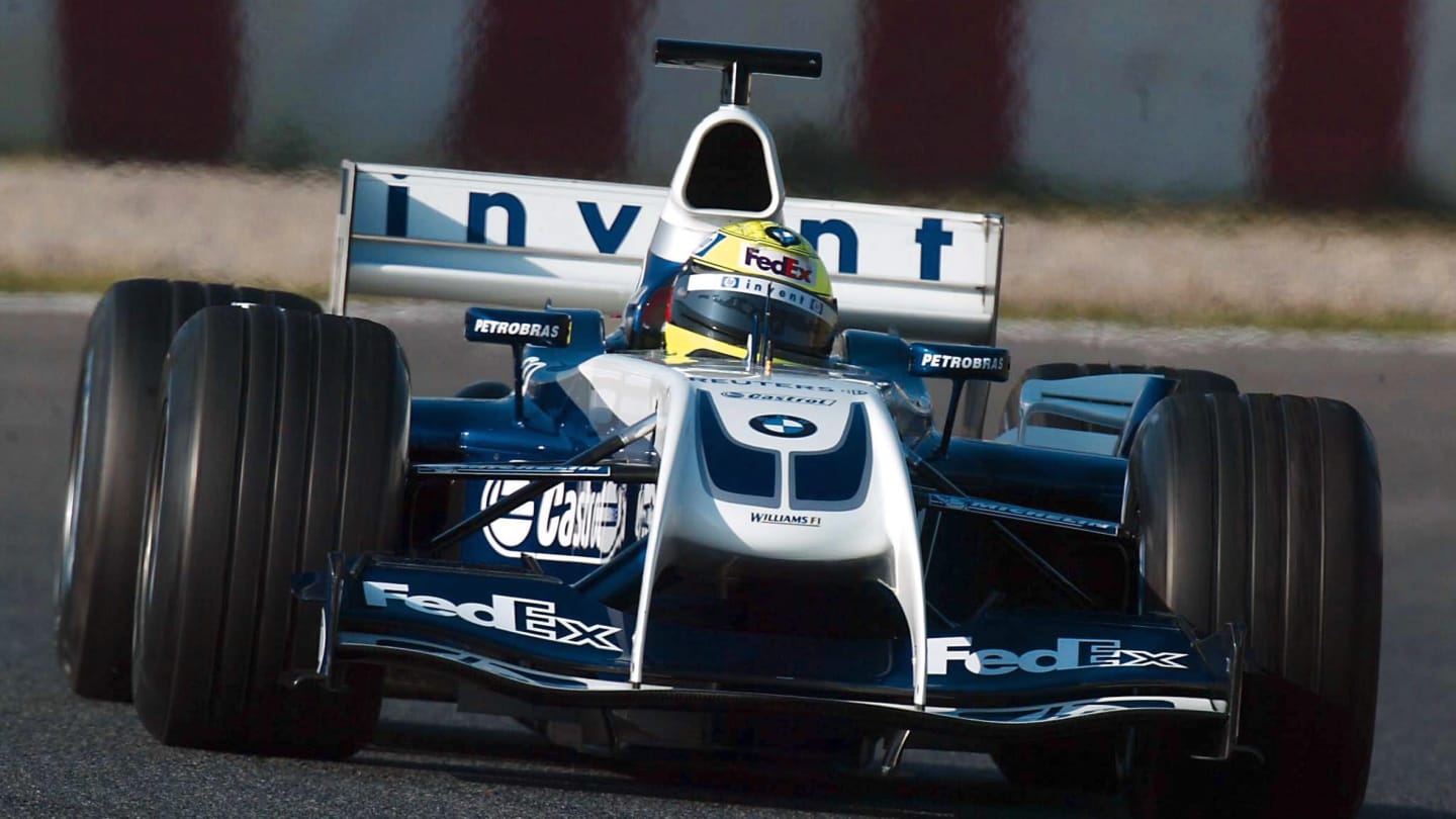 BARCELONA, SPAIN - FEBRUARY 03:    Motorsport /  Formel 1: Testfahrten in Barcelona 2004 ; Ralf