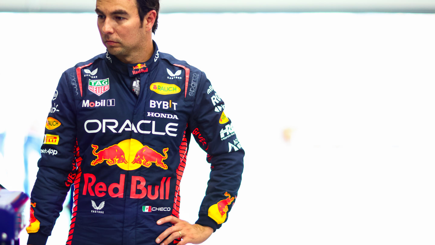 SPIELBERG, AUSTRIA - JUNE 30: 15th placed qualifier Sergio Perez of Mexico and Oracle Red Bull