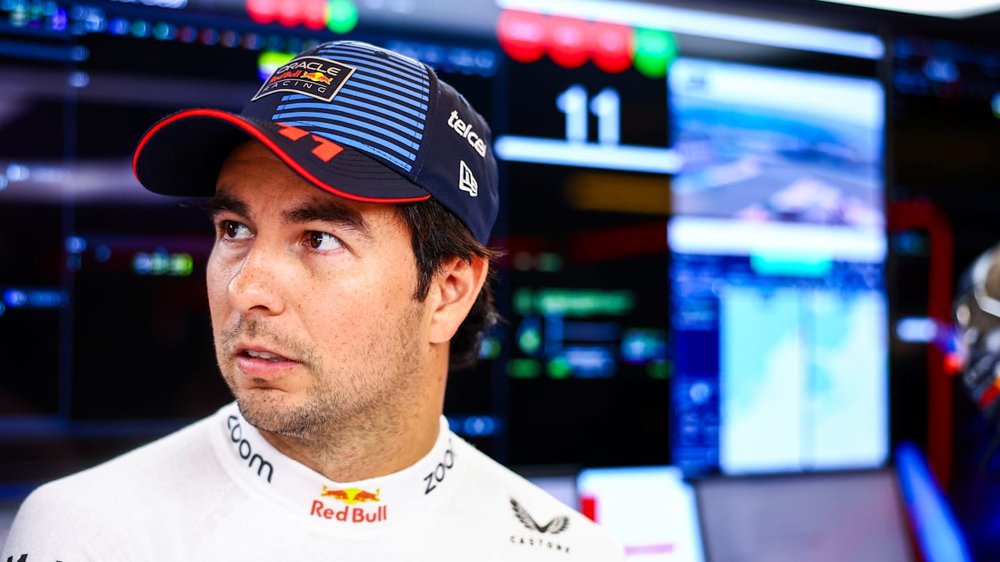 ABU DHABI, UNITED ARAB EMIRATES - DECEMBER 07: Sergio Perez of Mexico and Oracle Red Bull Racing