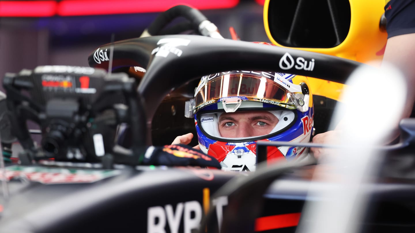 MELBOURNE, AUSTRALIA - MARCH 23: Max Verstappen of the Netherlands and Oracle Red Bull Racing