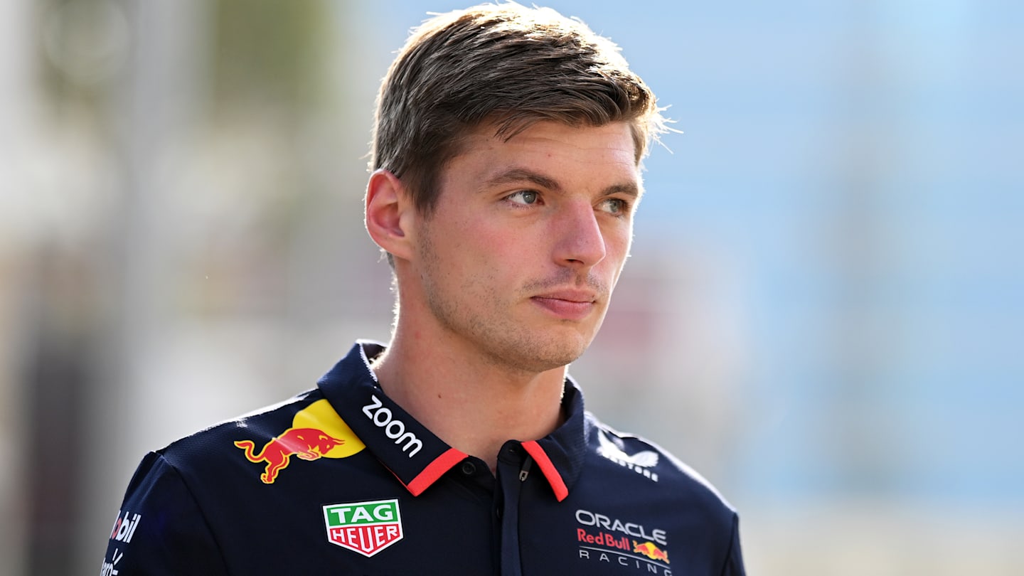 BAKU, AZERBAIJAN - SEPTEMBER 12: Max Verstappen of the Netherlands and Oracle Red Bull Racing looks