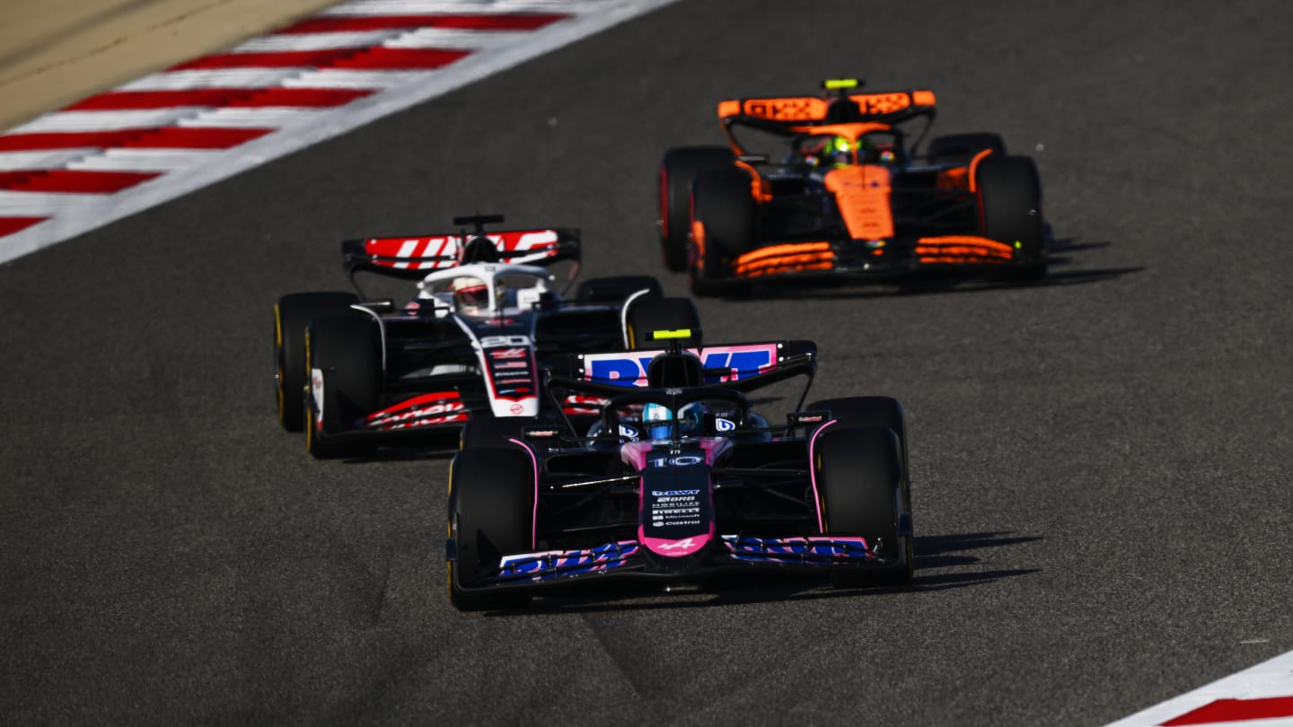 BAHRAIN, BAHRAIN - FEBRUARY 29: Pierre Gasly of France driving the (10) Alpine F1 A524 Renault