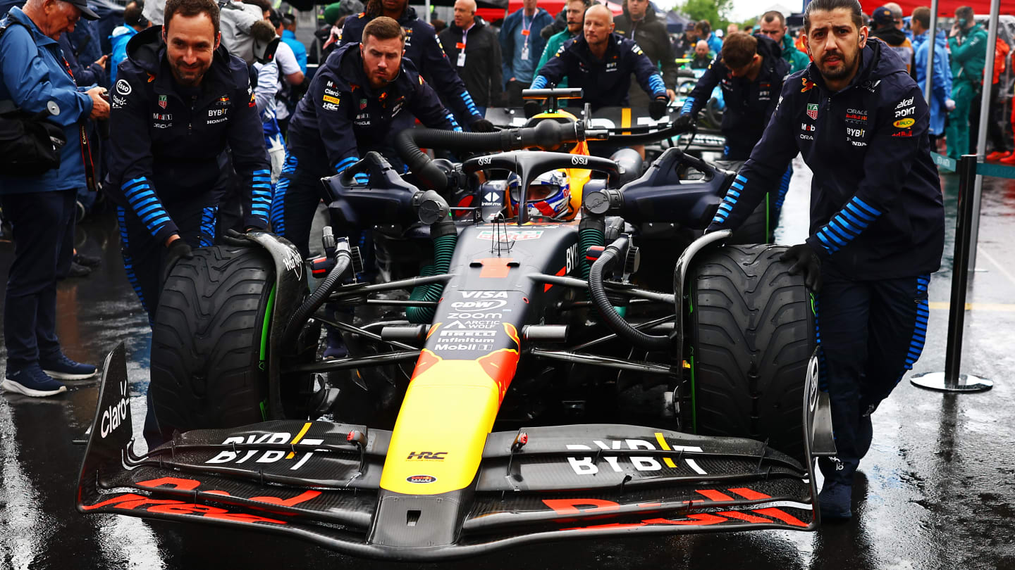 MONTREAL, QUEBEC - JUNE 09: Max Verstappen of the Netherlands and Oracle Red Bull Racing on the