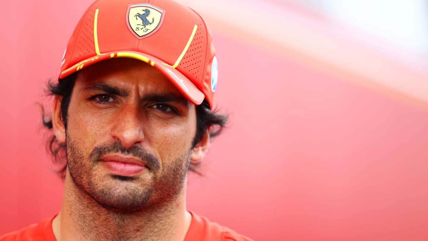 MONTREAL, QUEBEC - JUNE 06: Carlos Sainz of Spain and Ferrari looks on in the Paddock during