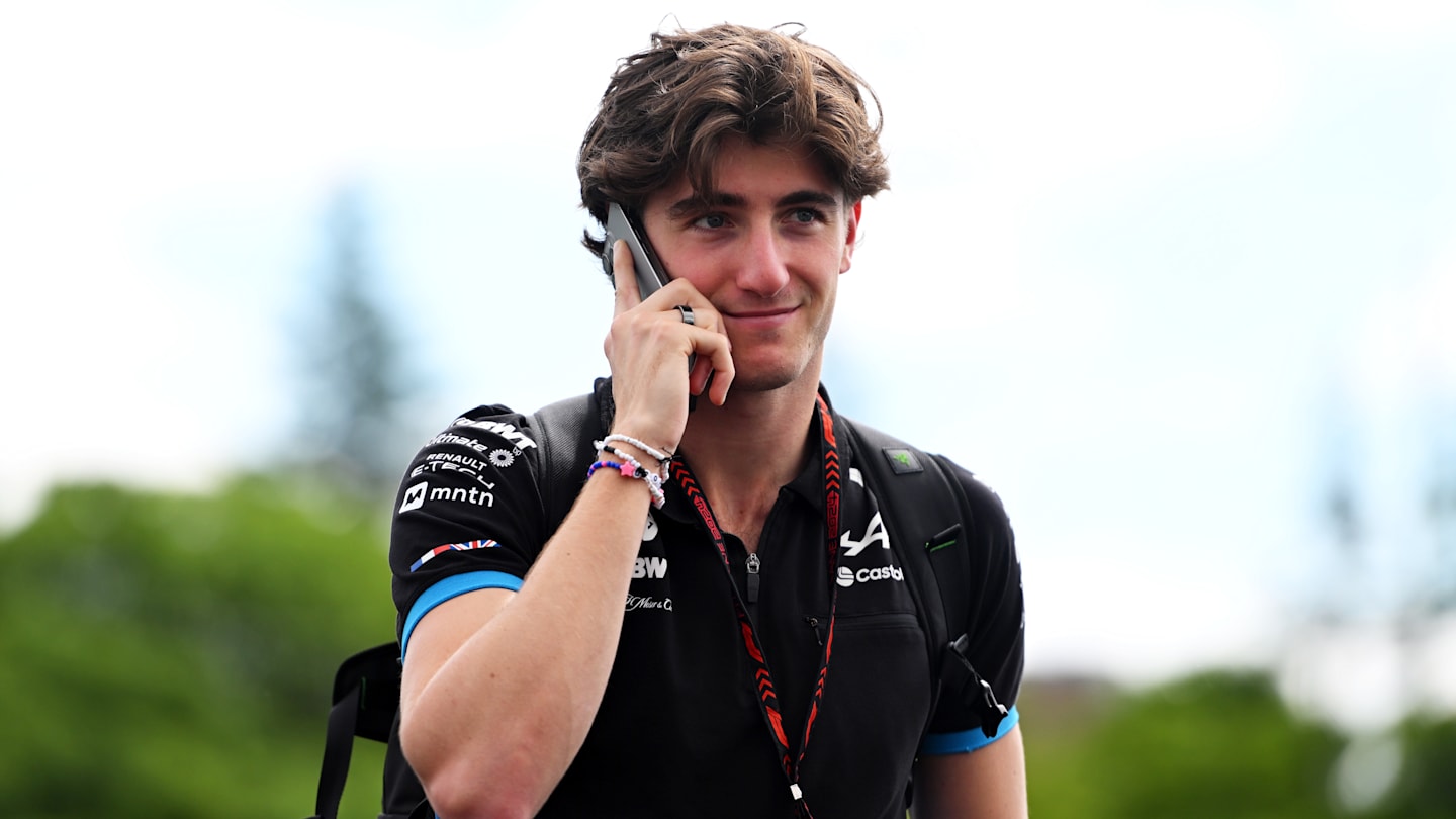 MONTREAL, QUEBEC - JUNE 08: Jack Doohan of Australia and Alpine F1 arrives into the Paddock prior